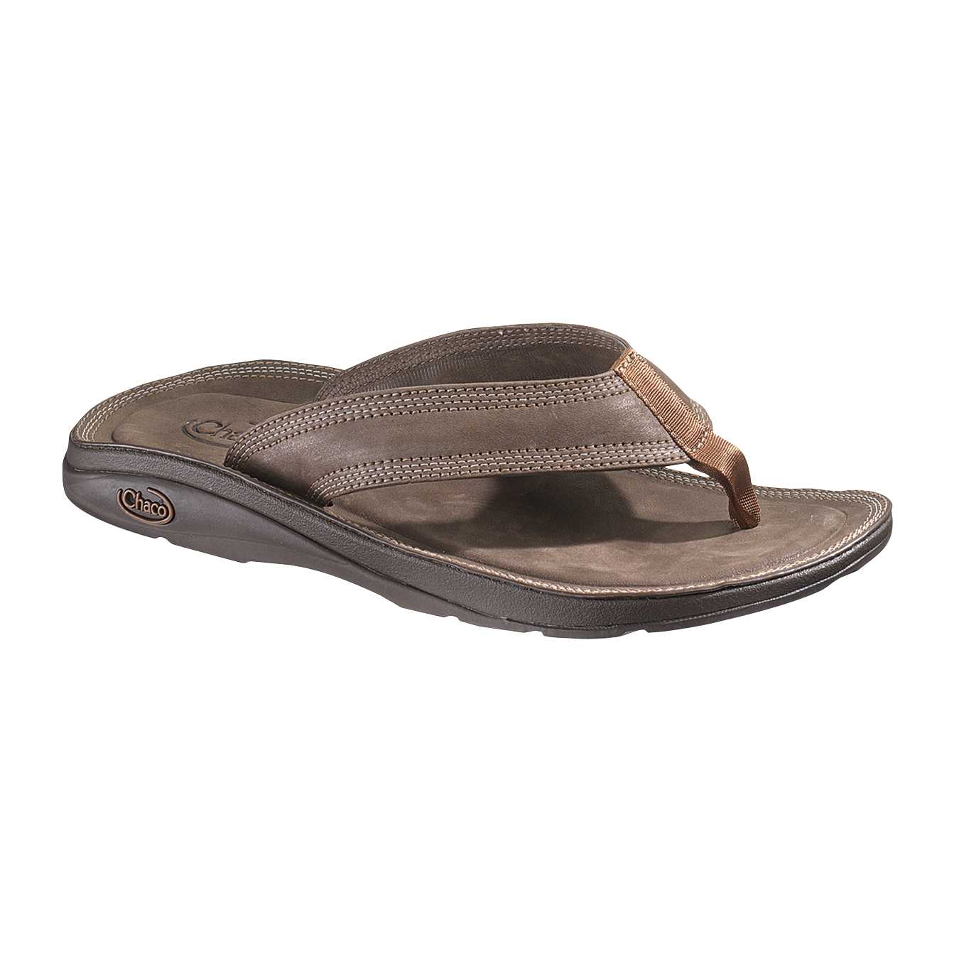 NEW CHACO MENS SANDALS, FLIP OF FAITH ECOTREAD, J102945, CHOCOLATE ...