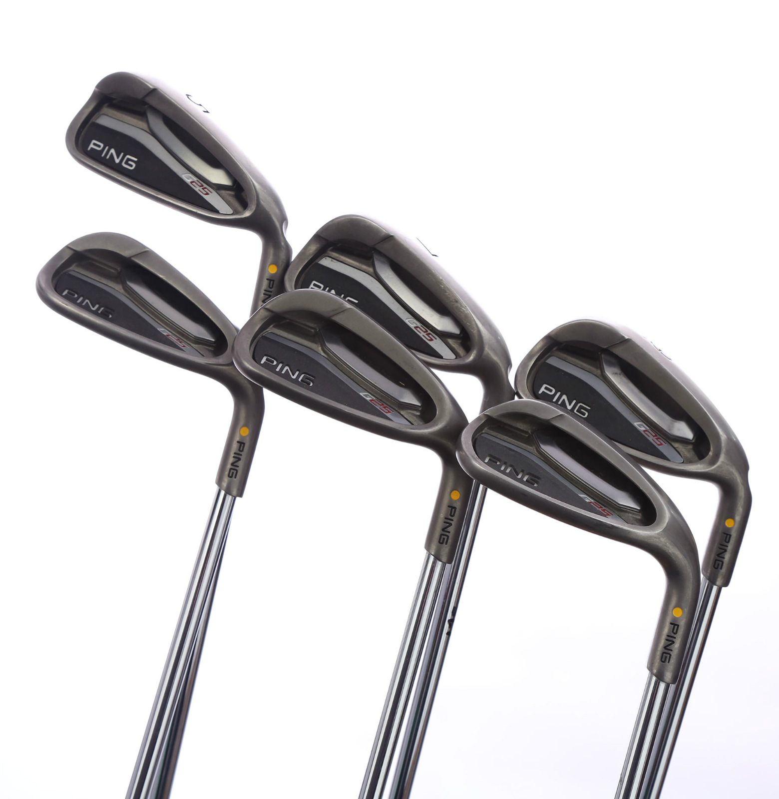 Ping G25 Sunday Iron Set 6 Piece 5LW Regular Steel Yellow Dot Right
