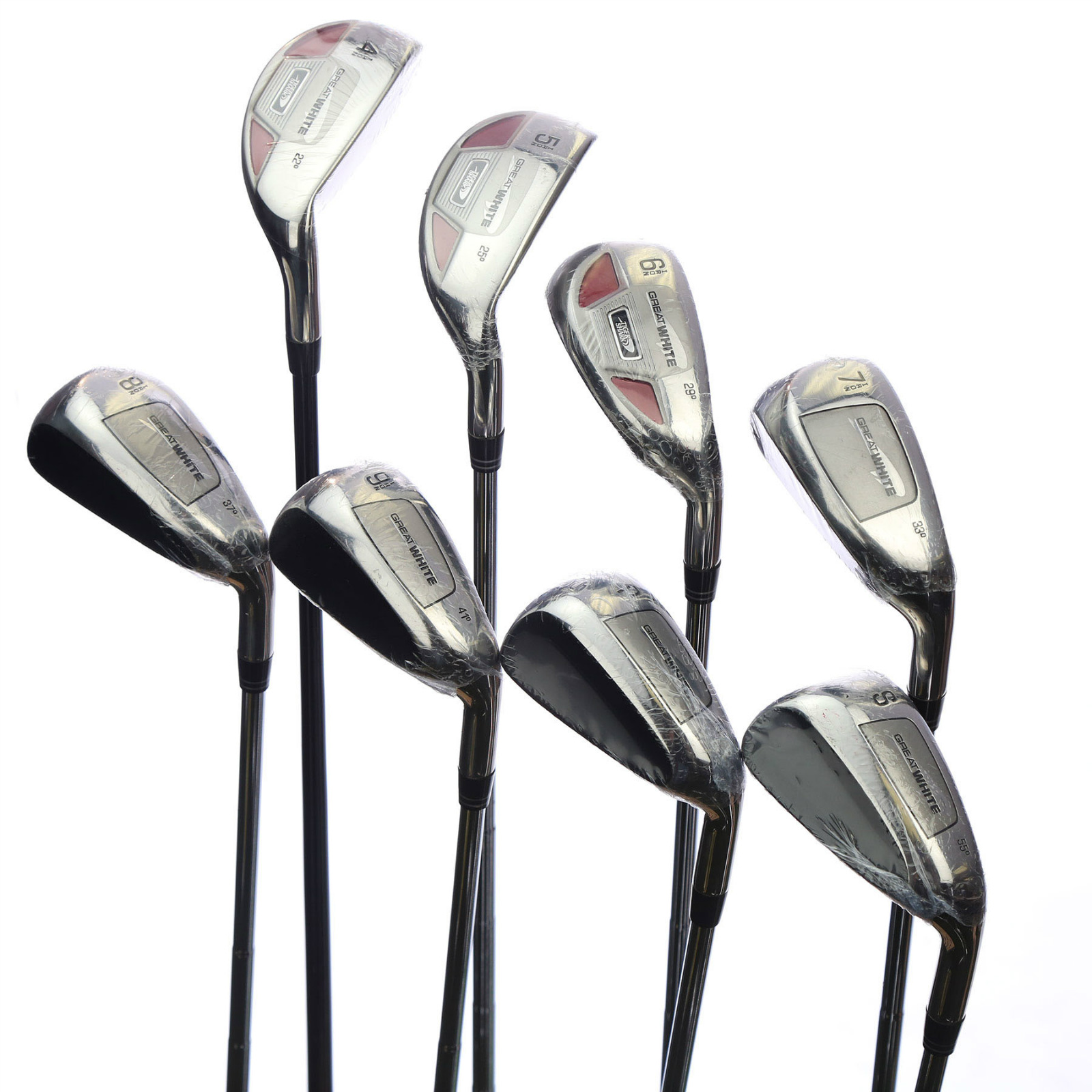 Brand New Tiger Shark Men's Hybrid Iron Golf Club Set Regular Flex
