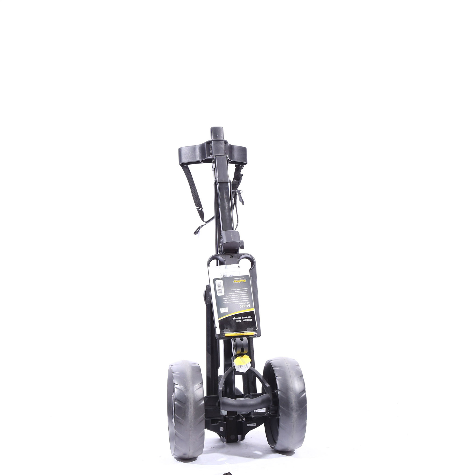 Mint Bag Boy M330 Pull Cart Two Wheel Golf Push Cart Black Compact Fold