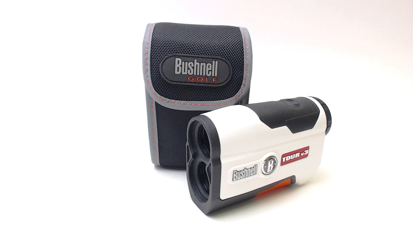 Bushnell Tour V3 JOLT Golf Laser Rangefinder + Carrying Case & Neoprene