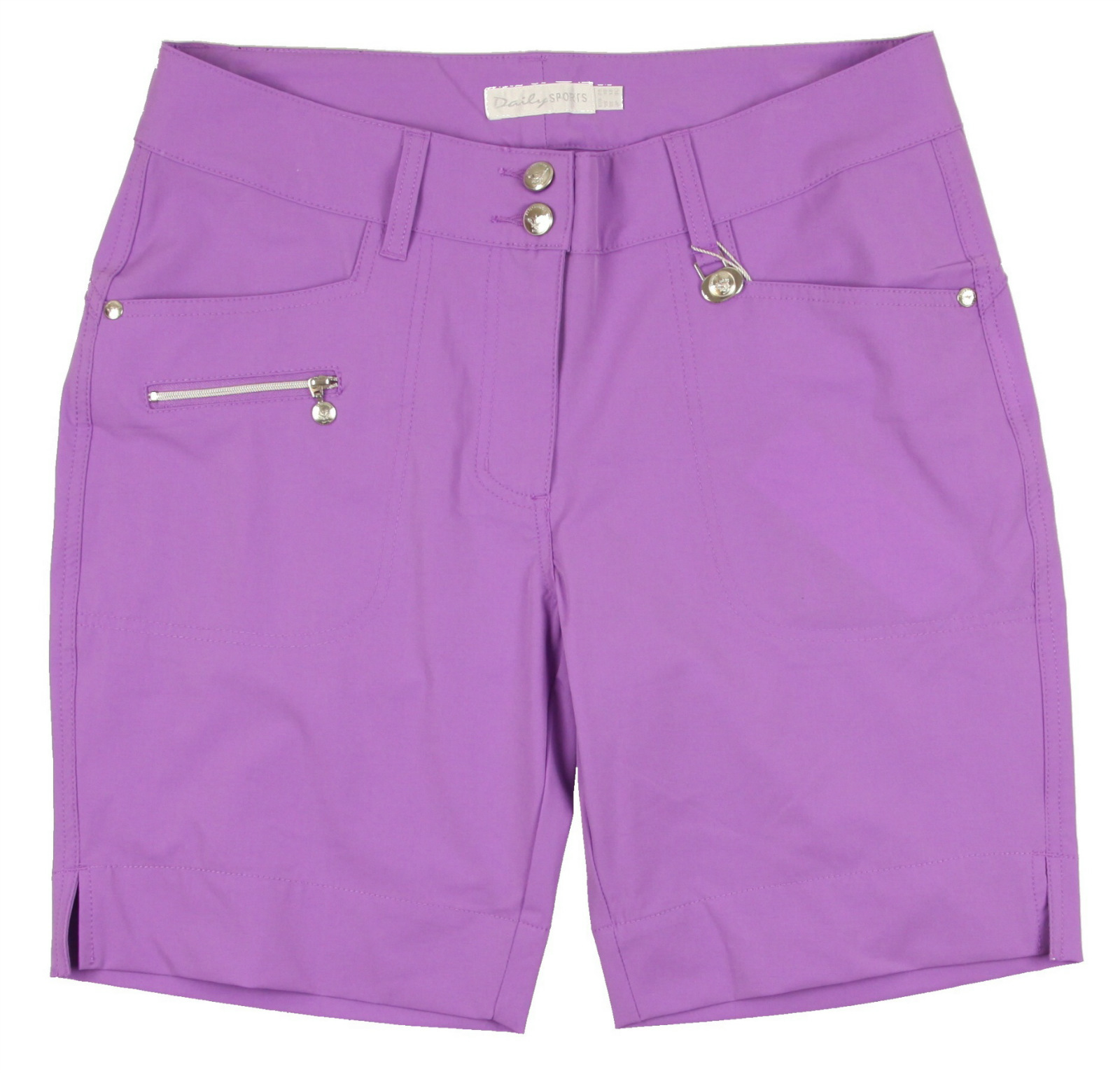 New Women's Daily Sport Ultimate Pro Stretch Miracle Golf Shorts Size 6