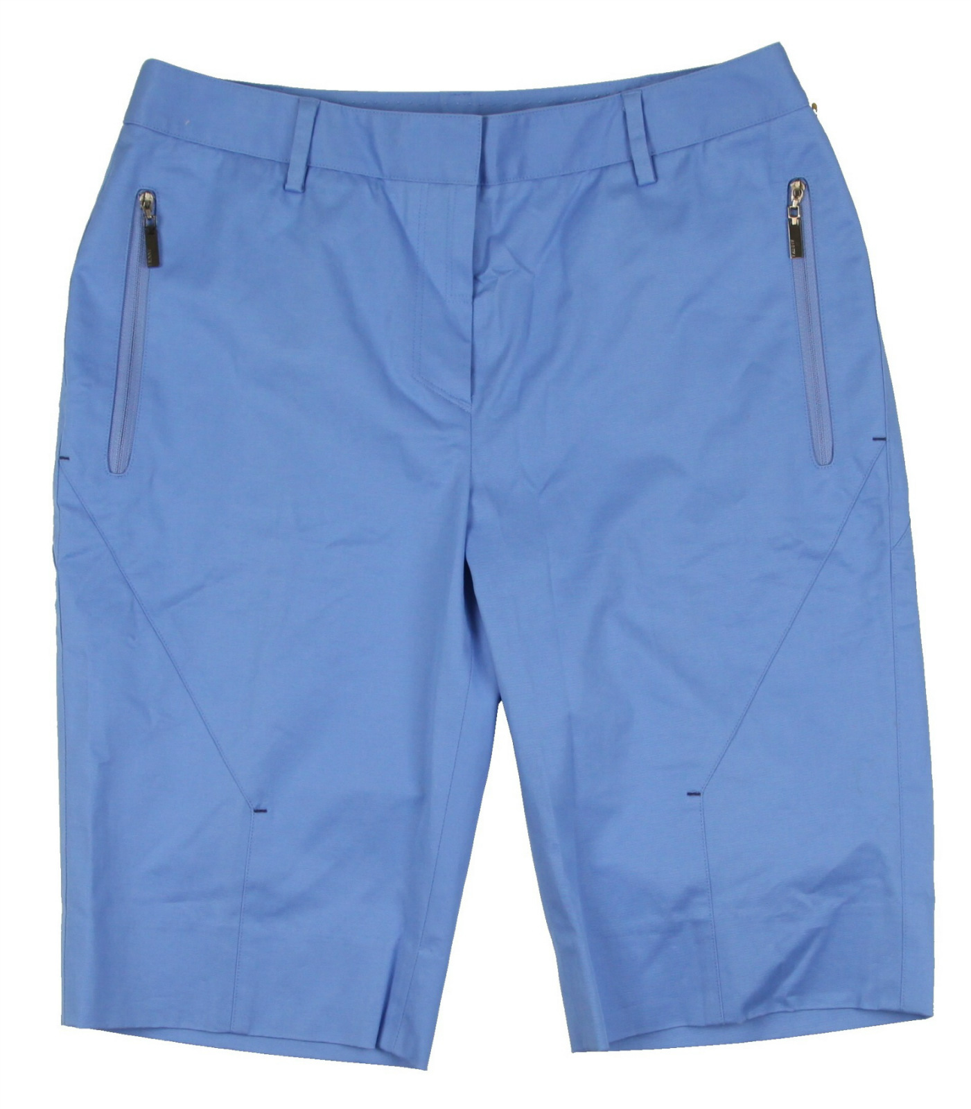 New Women's Annika Cutter & Buck Golf Shorts Periwinkle Blue USA Size 6