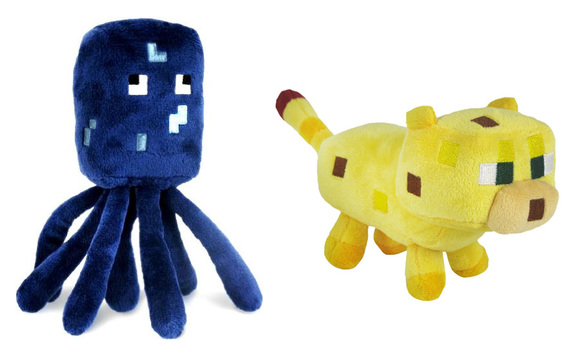 minecraft plush squid