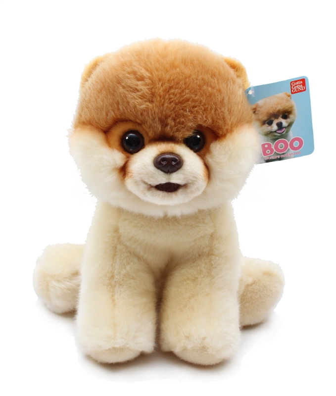 boo the stuffed dog