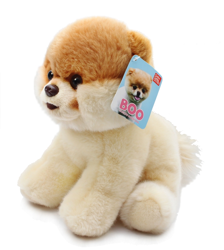 afro dog plush