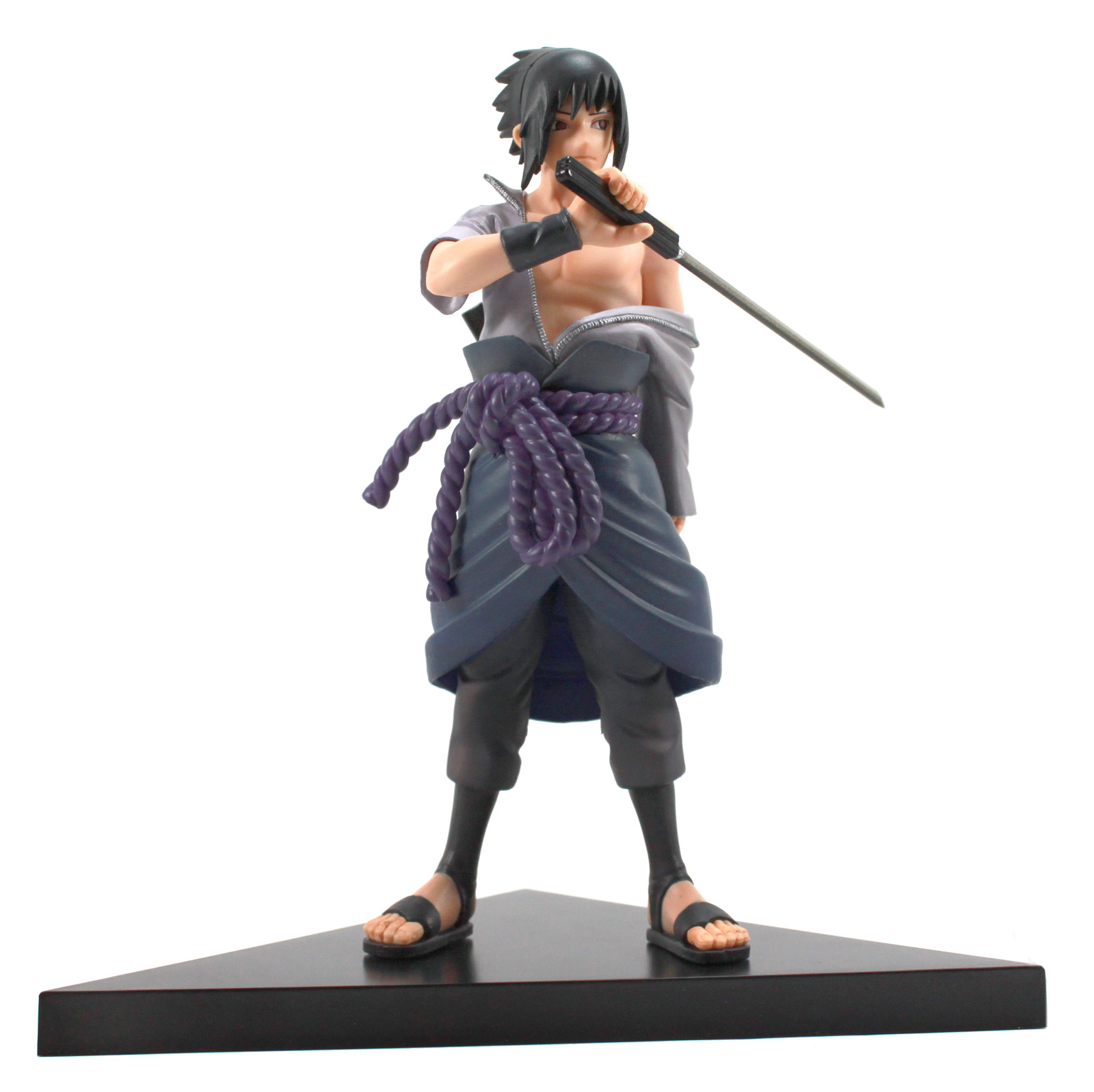 Naruto Shippuden ~ 6.5" Sasuke Uchiha DX Figure Shinobi Relations ~ 2