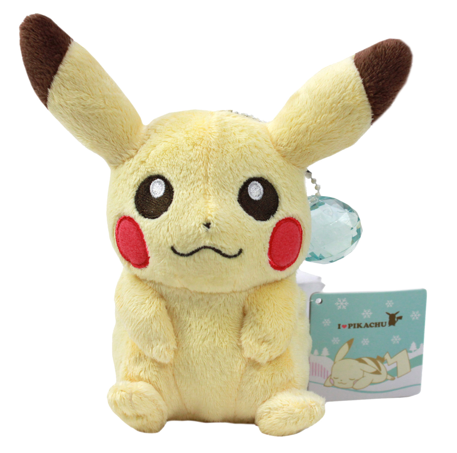 sitting pikachu plush