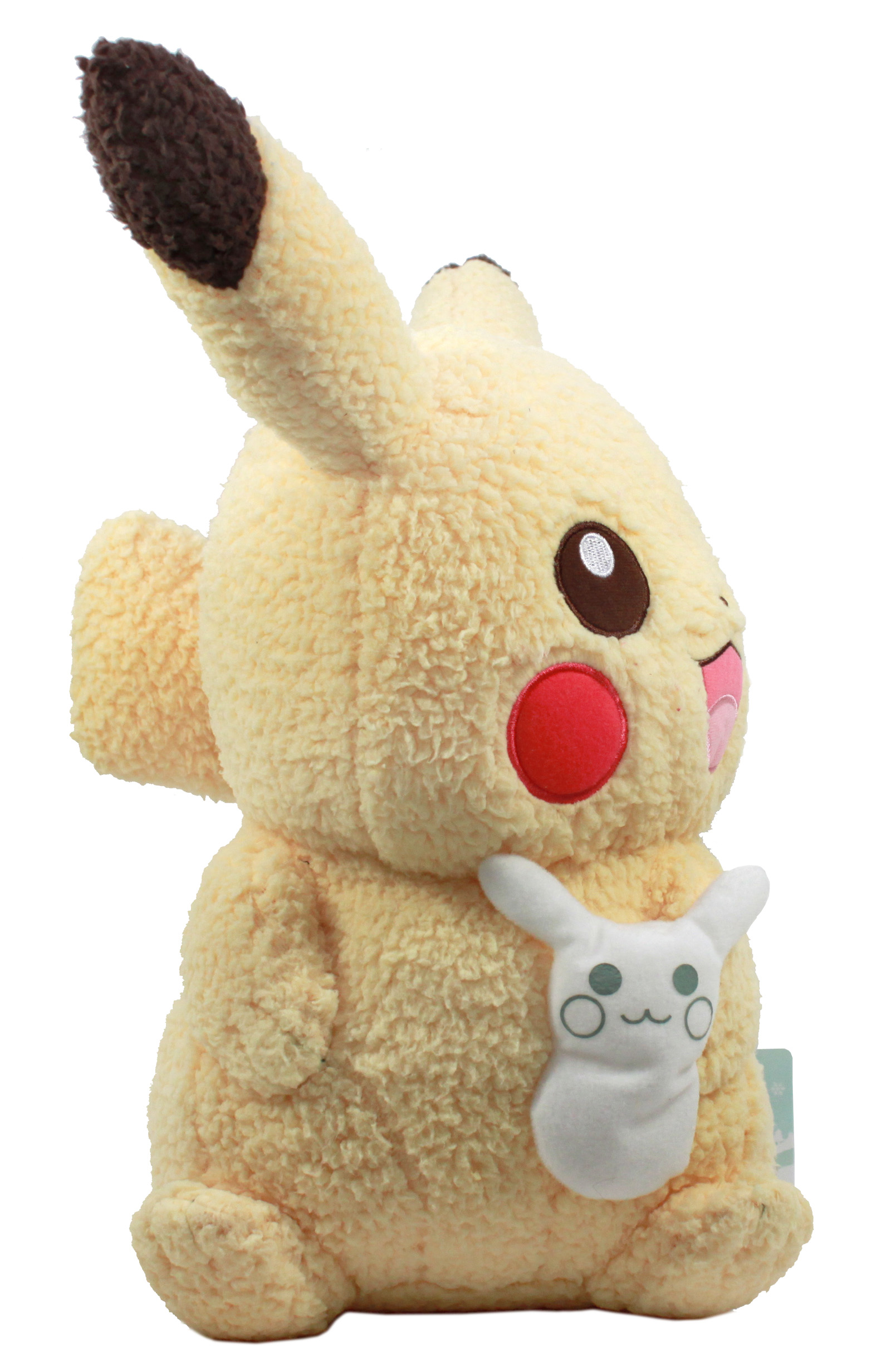 winking pikachu plush