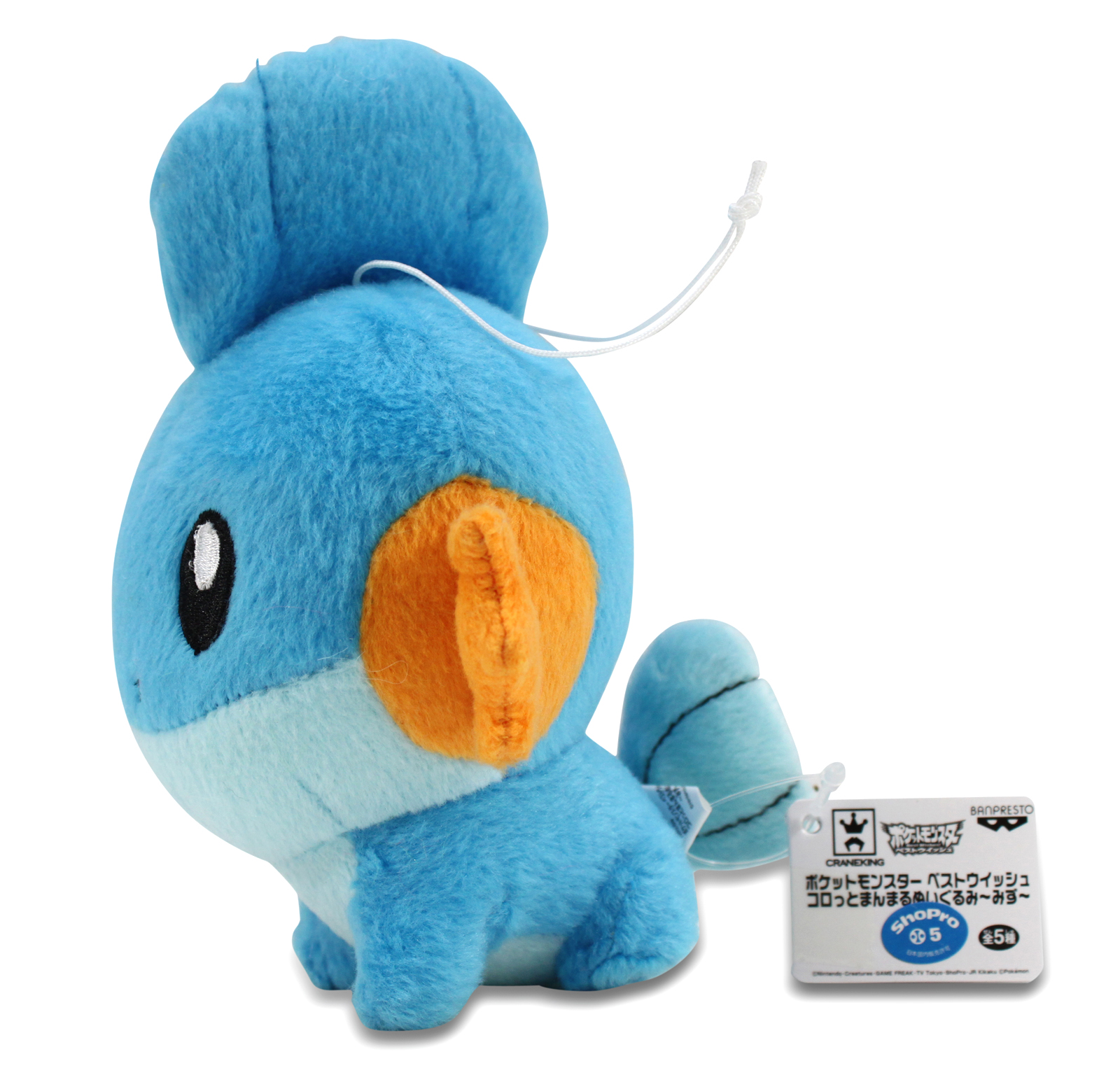 shiny mudkip plush