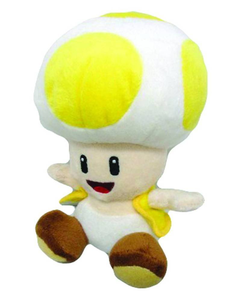 Brand New Nintendo ~ 6 Yellow Toad Super Mario Plush Doll Officially Licensed Ebay 7688