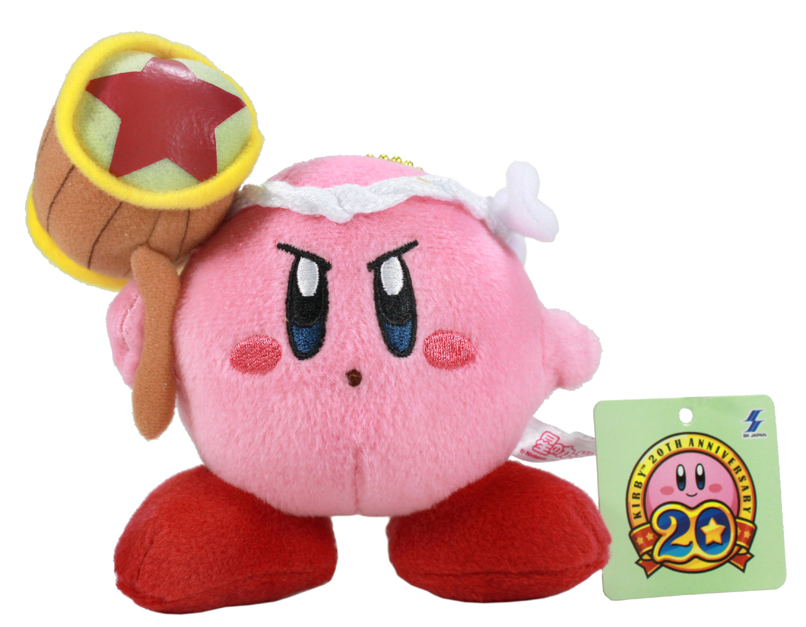 kirby hammer plush