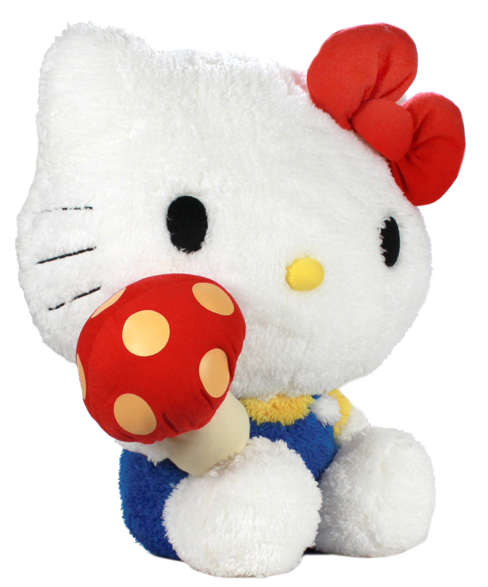 mushroom cat plush