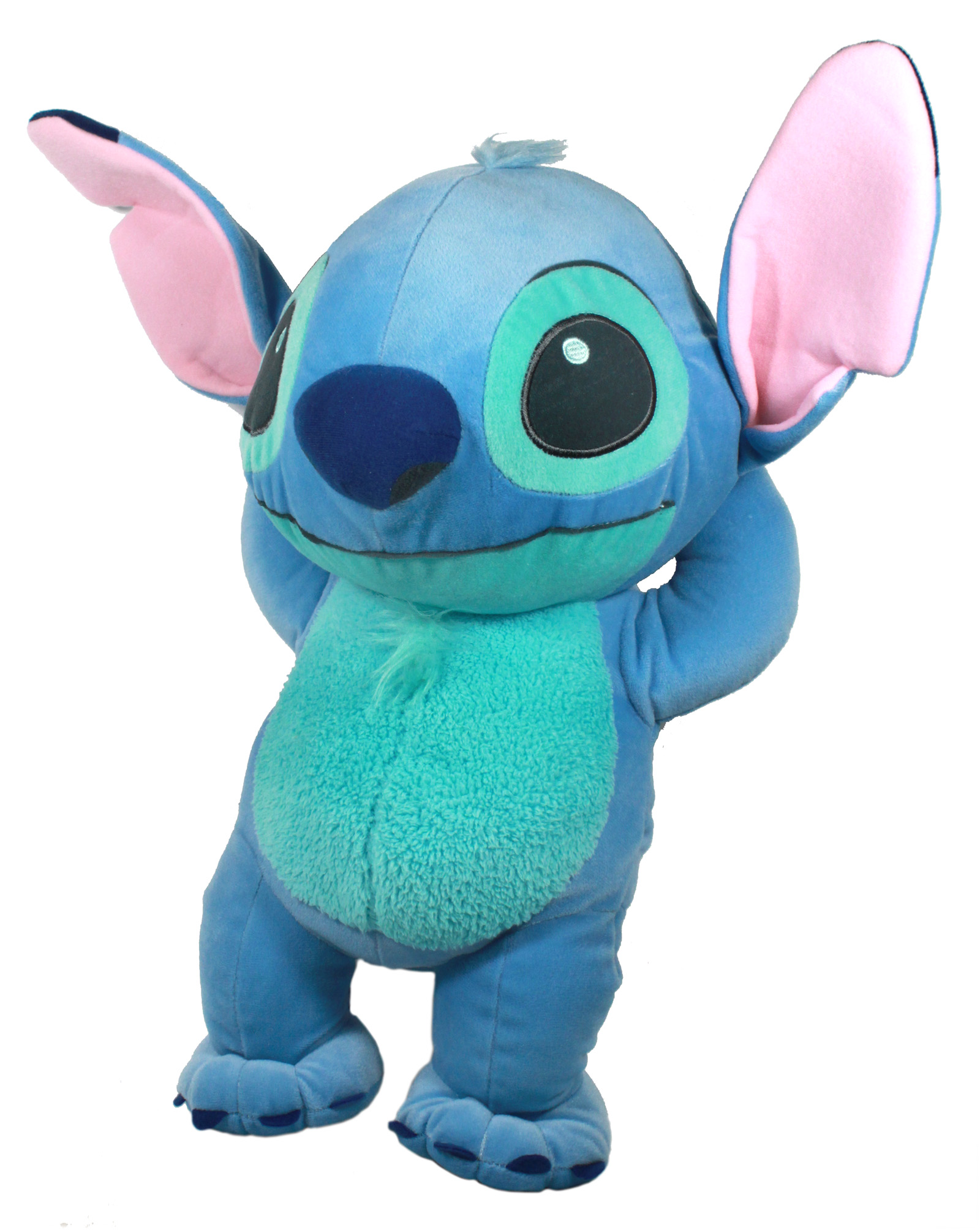 stitch laying down plush