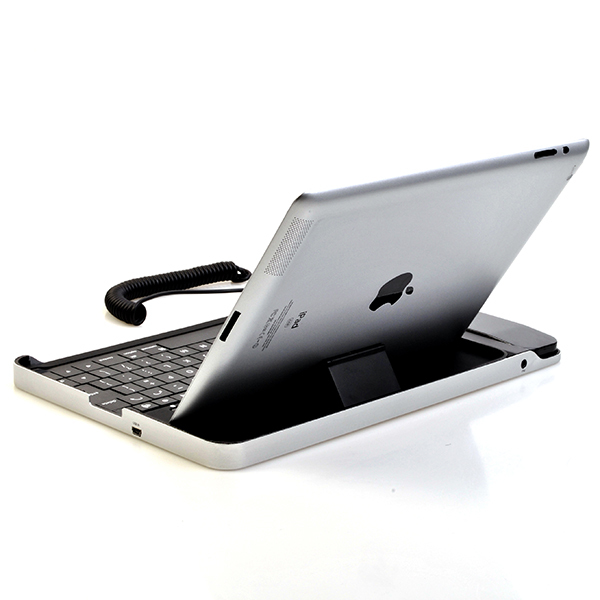 iPad iPhone Bluetooth Keyboard Docking Station W/ Phone Great for Skype
