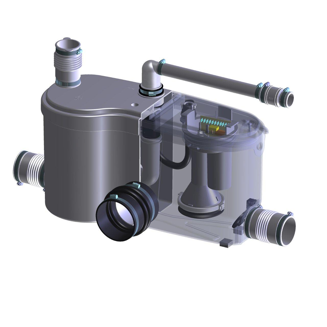 Saniflo Depot Upflush Toilets Saniflo SaniGRIND Pro Macerating Pump