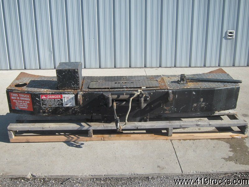 BRADEN 20000 LB PD18B HYDRAULIC HEAVY DUTY CABLE RECOVERY WINCH FRONT