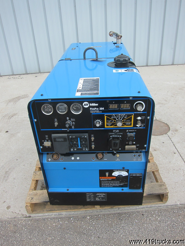 MILLER PIPEPRO 304 12000 WATT DIESEL MOBILE PORTABLE WELDER GENERATOR