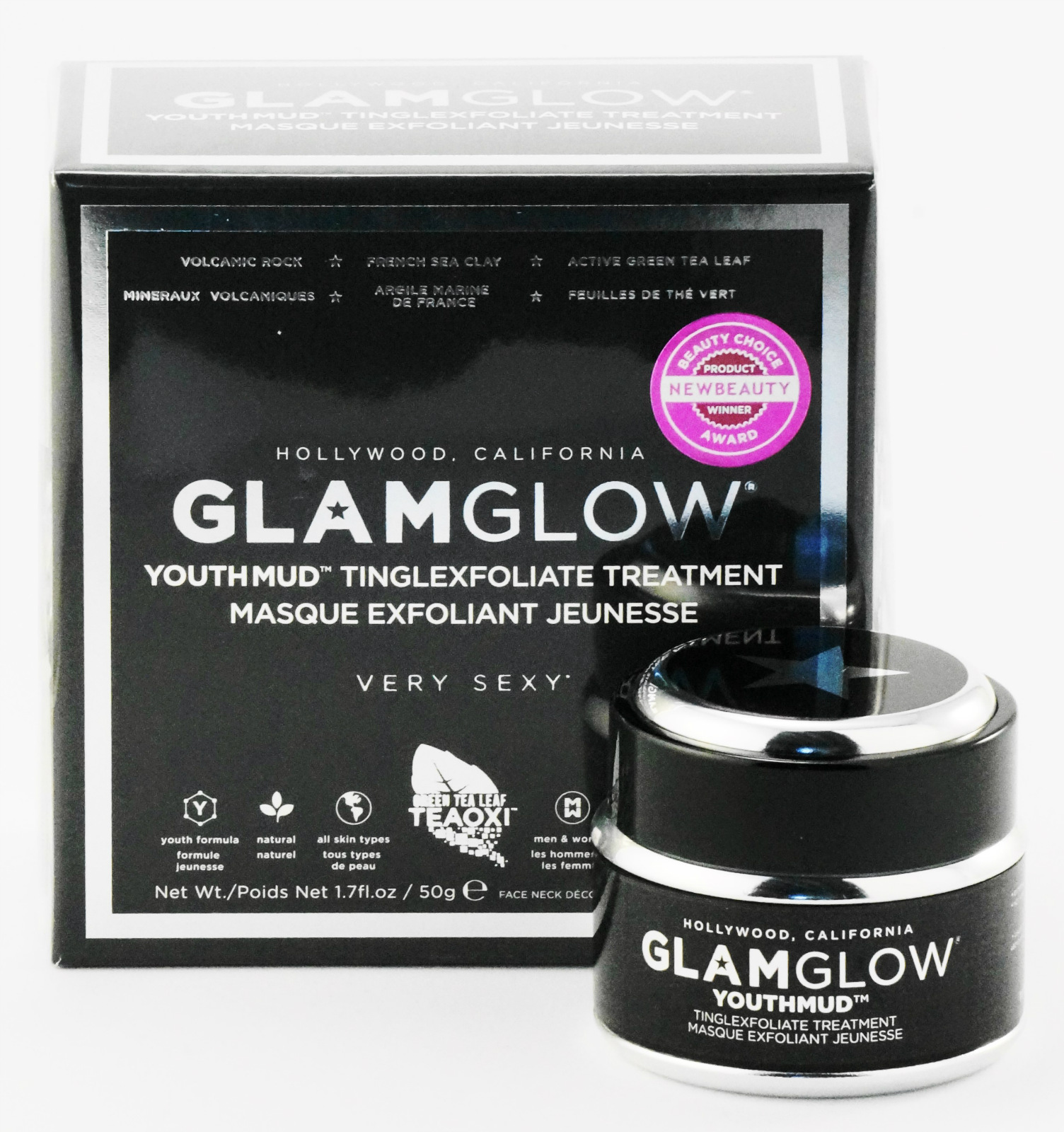Glamglow Youth Mud Tinglexfoliate Treatment Hollywood Glam Glow Very