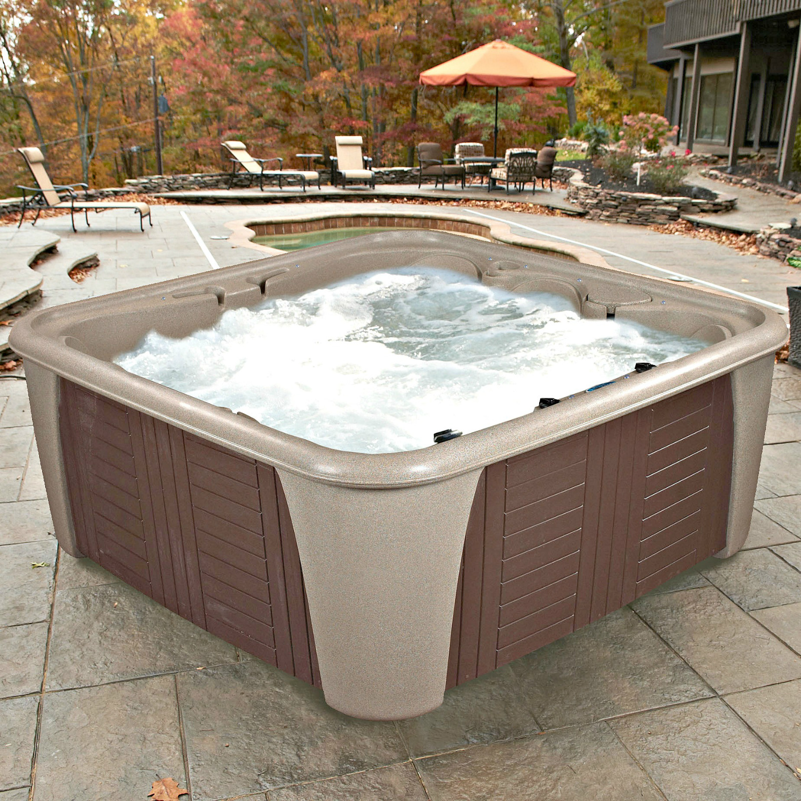 HOT TUB 6 PERSON DURASPORT G6 LUXURY SPA Lounger 240V 33 Jets 4HP 2Spd