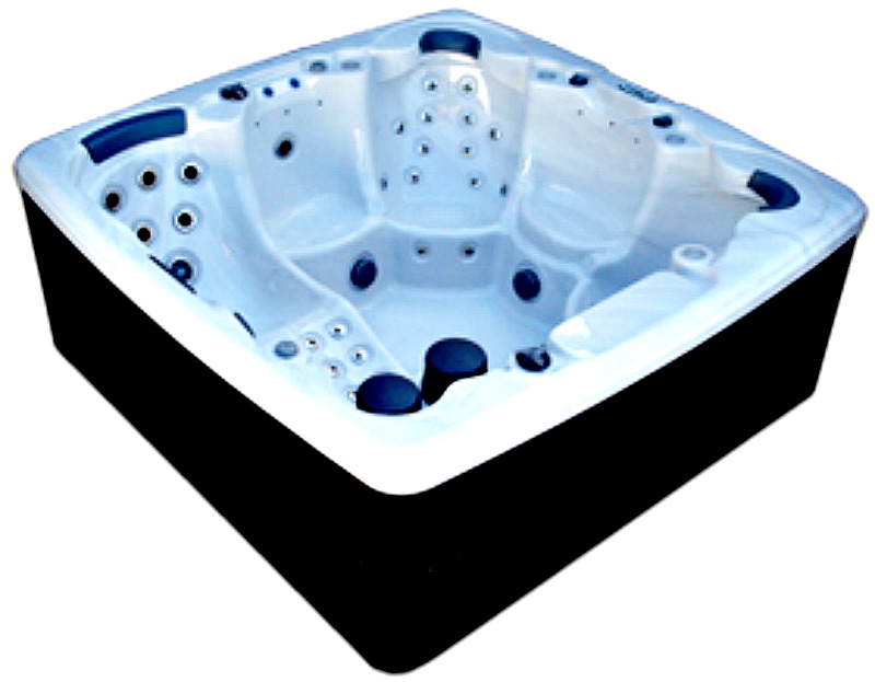 HOT TUB SPA 6 Person Signature S12 USA 59 SS Jets 12 HP 220V MP3