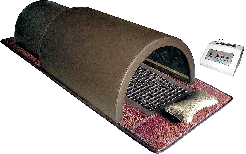 GERMANIUM STONE SAUNA DOME FIR FAR Infrared + Heated Mat Detox Lose