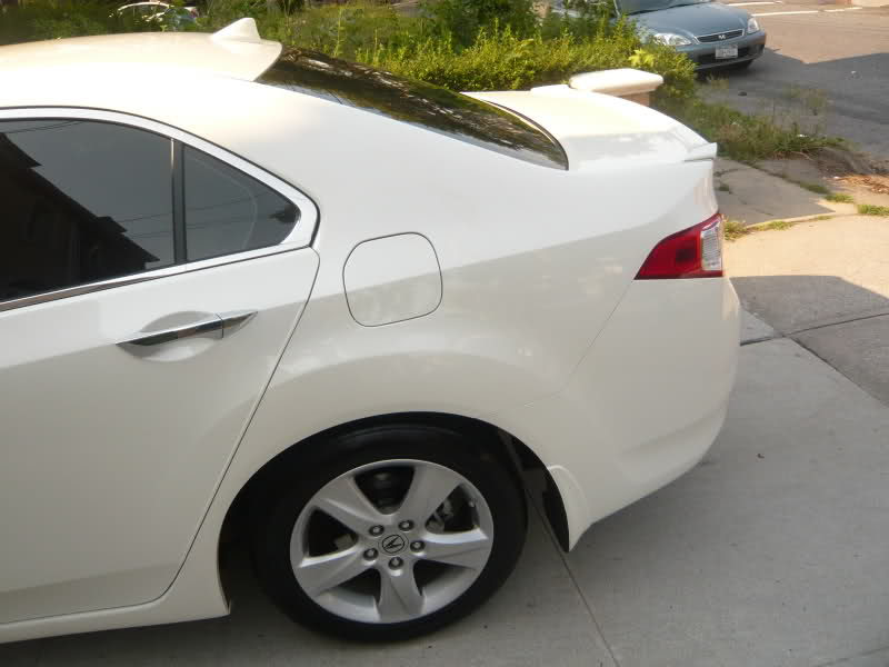 20092012 ACURA TSX FACTORY SPORT FLUSH FIT REAR TRUNK DECK LID SPOILER