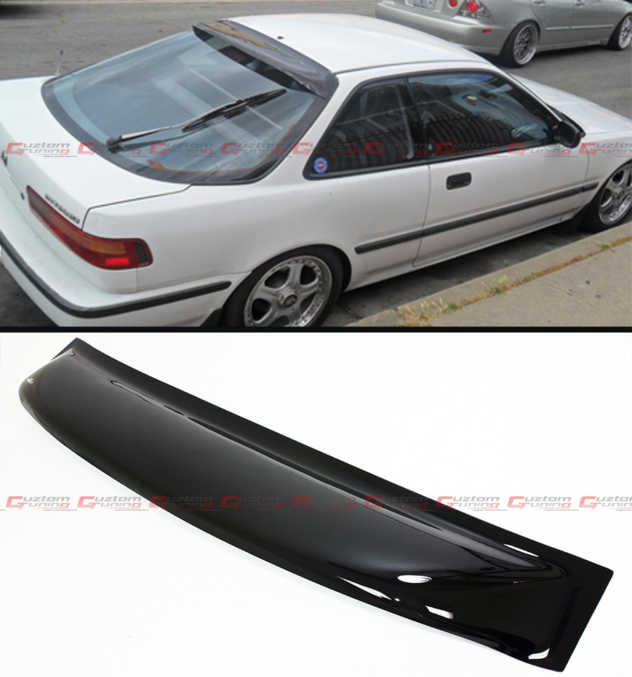 199093 2ND GEN ACURA INTEGRA JDM DARK SMOKE HIC REAR ROOF WINDOW VISOR