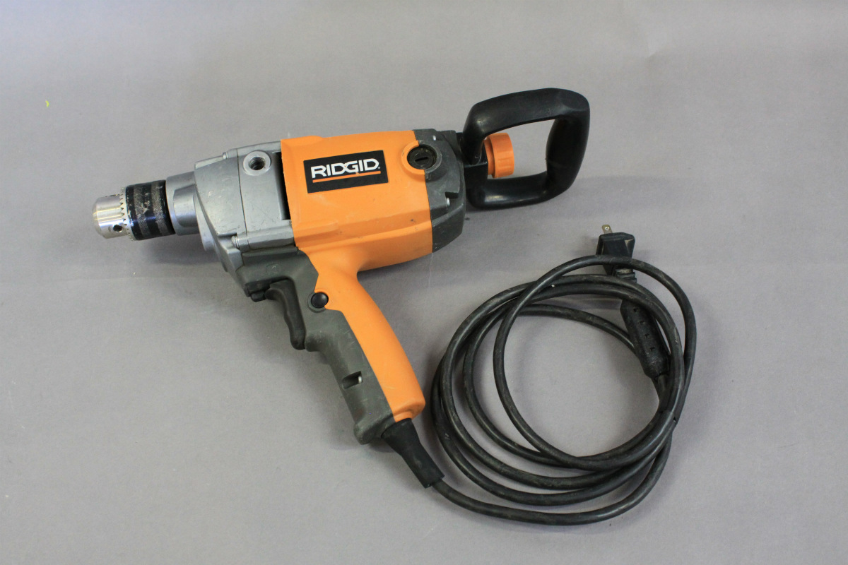 RIDGID 1/2 in. Spade Handle Mud Mixer Drill R71211 eBay