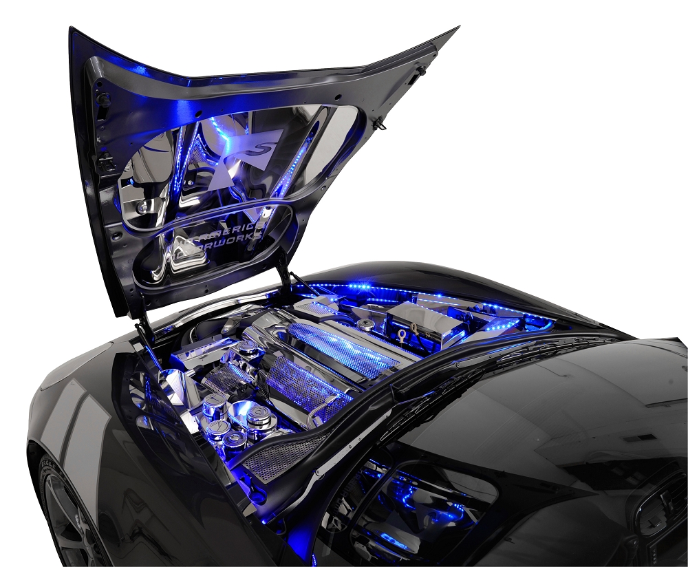 C5 C6 C7 Corvette 19972014+ LED Engine Bay Lighting Kit Pair eBay
