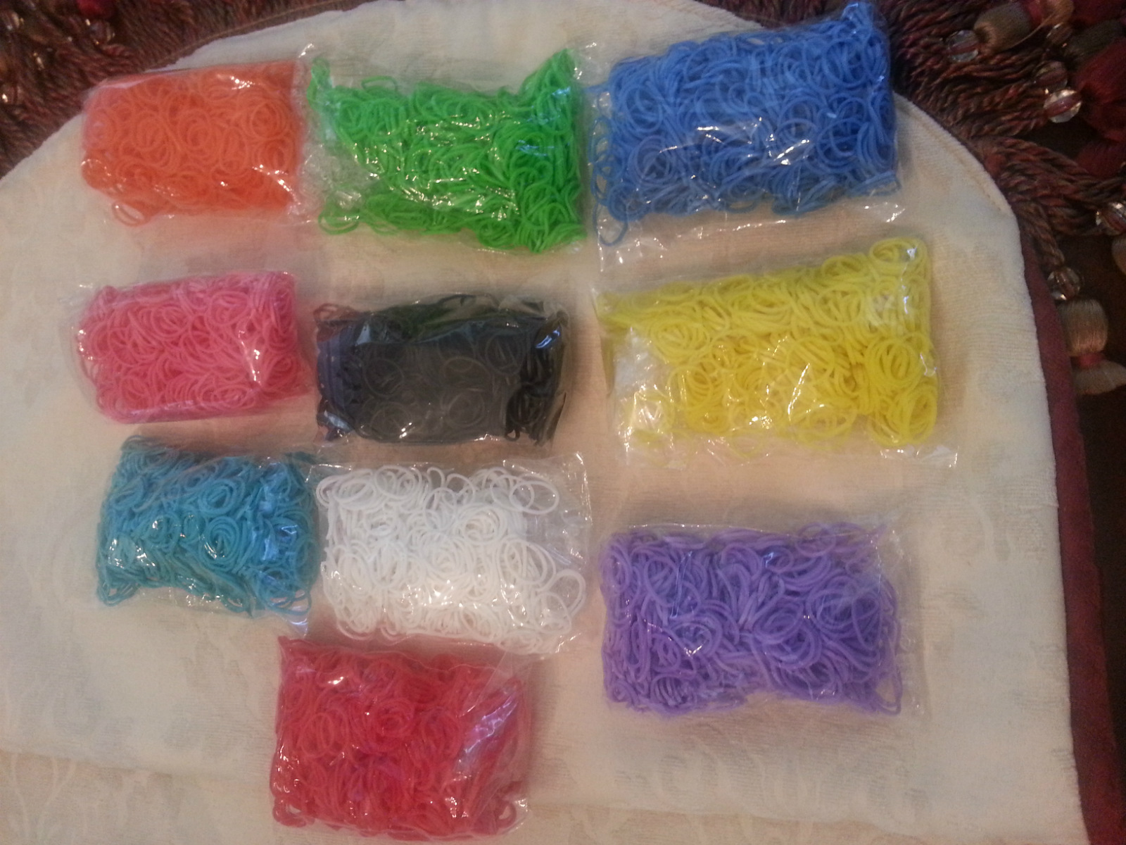 RAINBOW LOOM TWISTZ BANDZ RUBBER BANDS + CCLIPS + GLOW + GLITTER