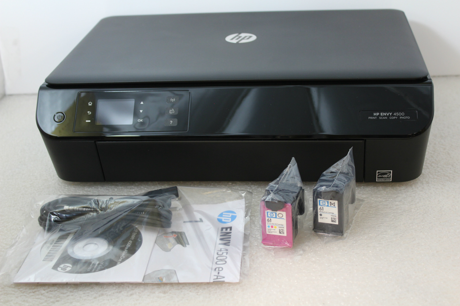 HP Envy 4500 E All in One Multifunction Printer Color Ink Jet eBay