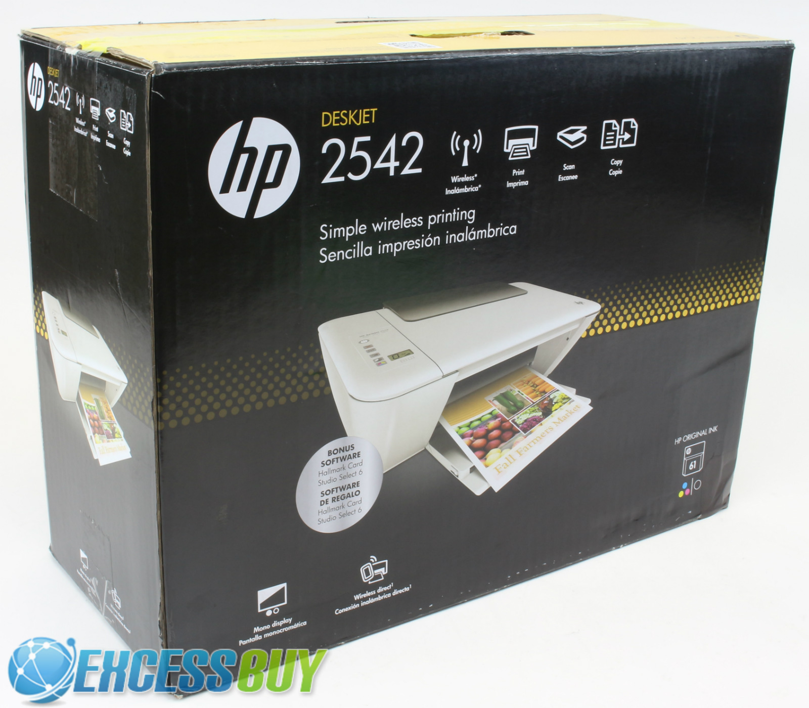 hp officejet 2542