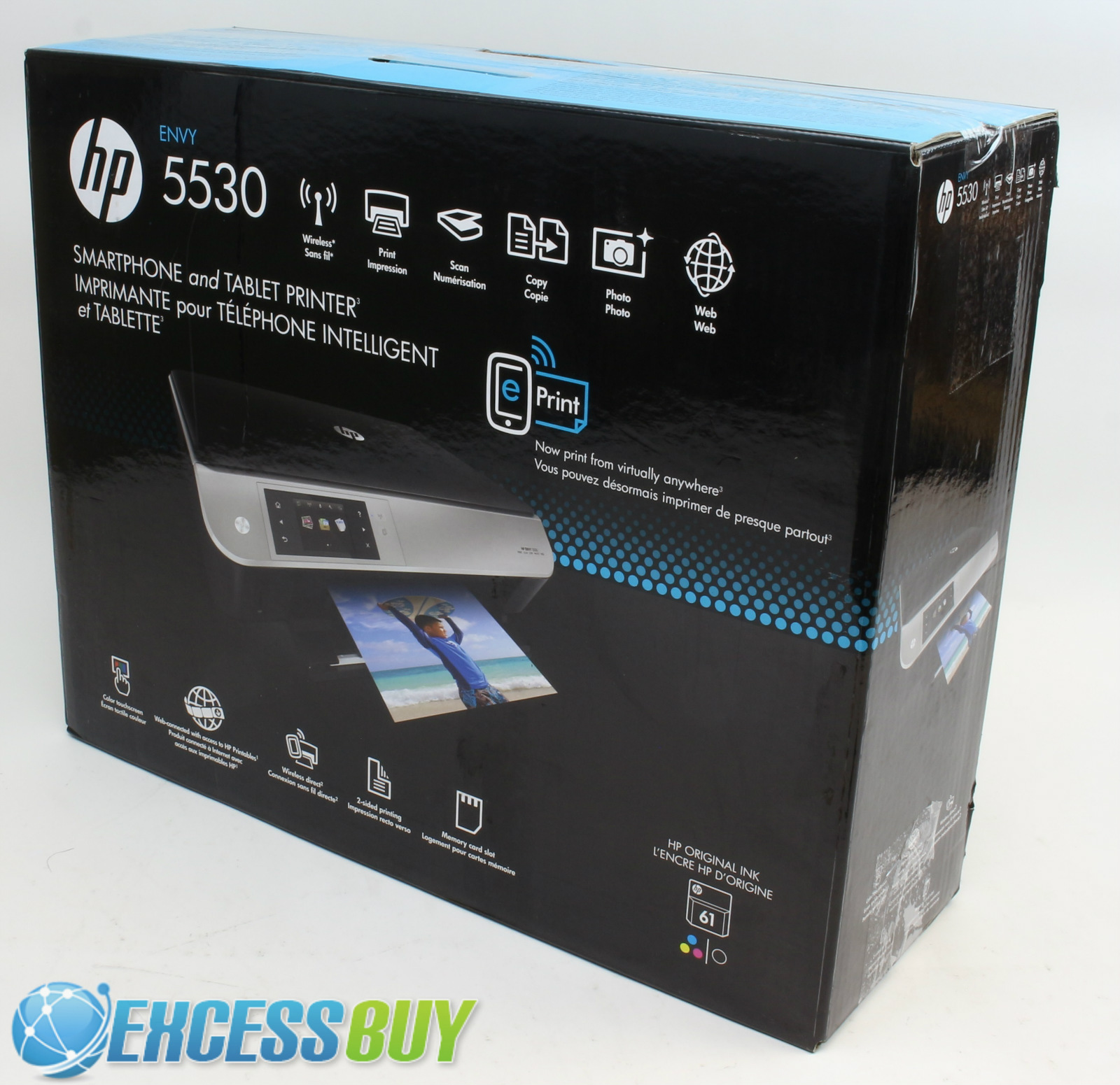 Hp Envy 5530 Inkjet Printer E All In One Wireless Eprint Copy Scan Photo Wifi 887758092927 Ebay 2671