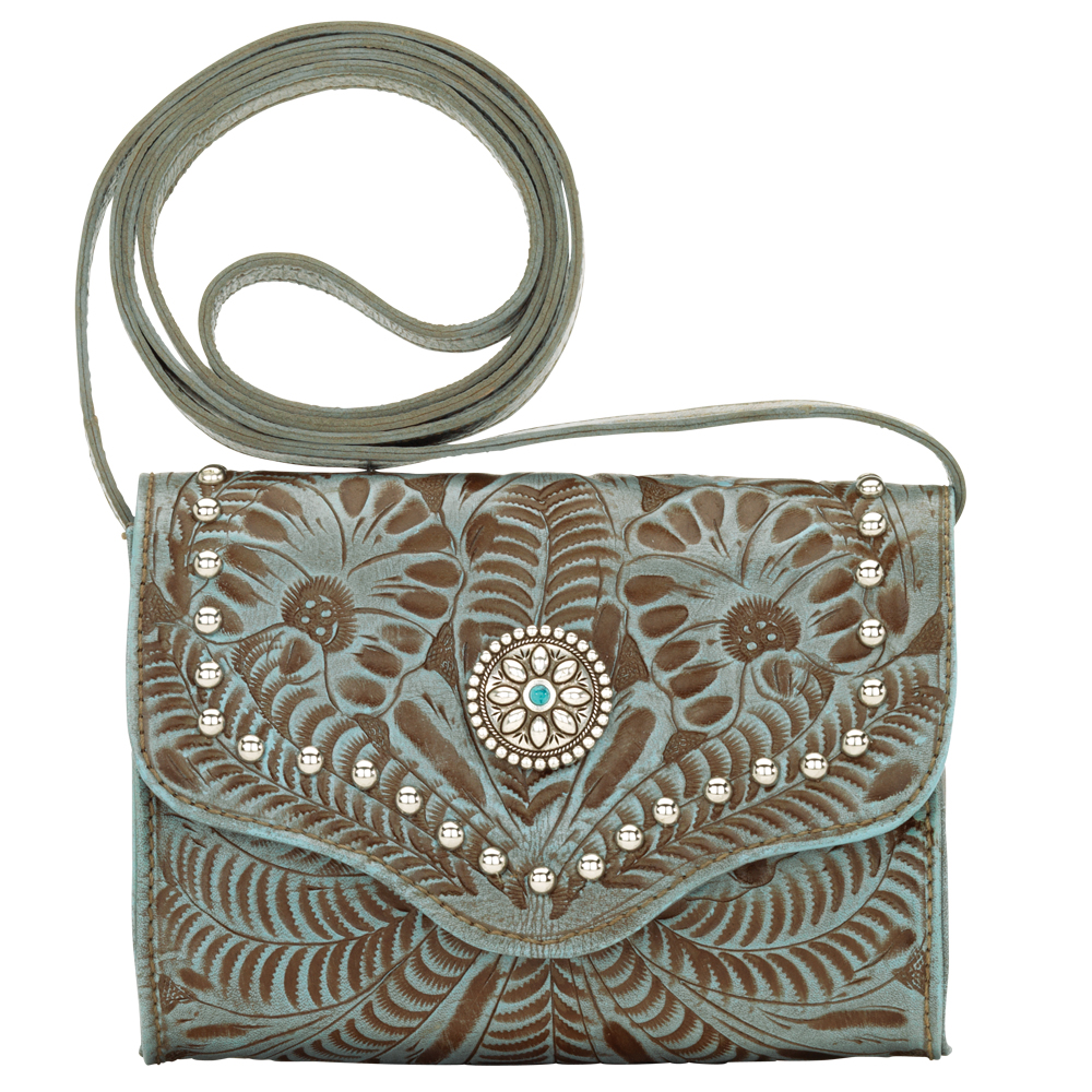 American West Womens Western Small Crossbody Bag Leather 4704187 eBay