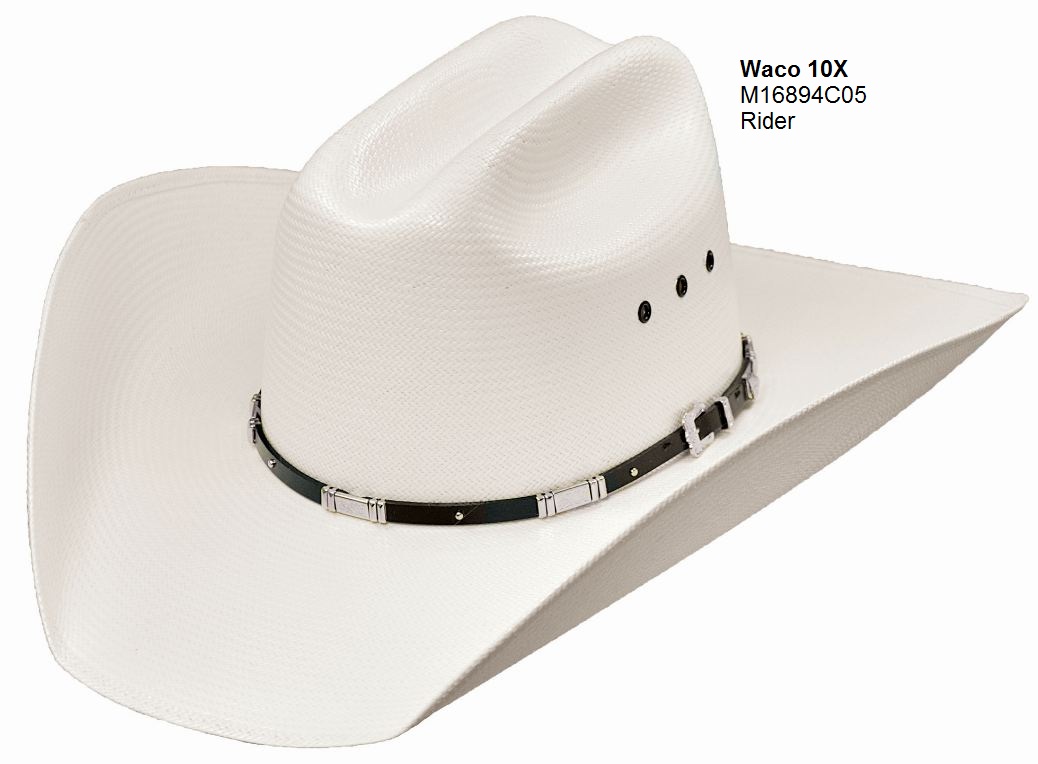 Master Hatters Waco Cattleman 20X Straw Cowboy Hat M16894CO5 eBay