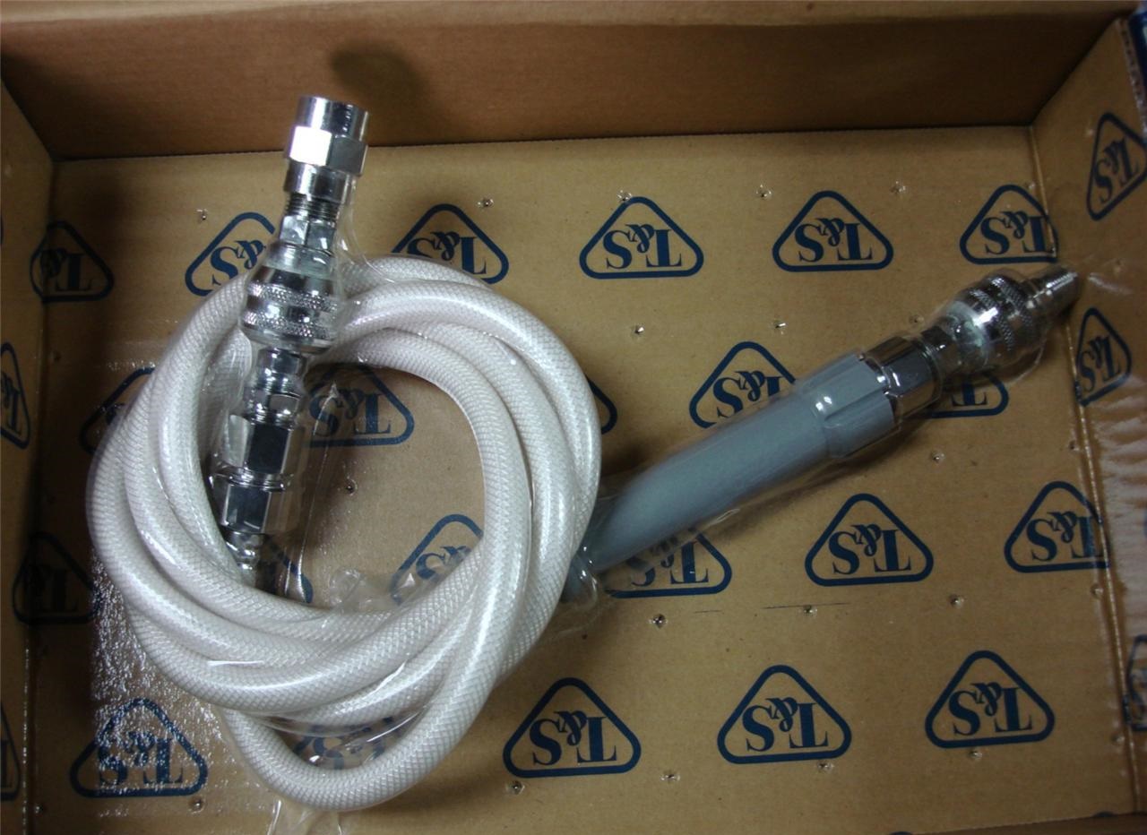 T&S Vinyl Hose Assembly 8' Length Stainless Faucet Quick Disconnect B