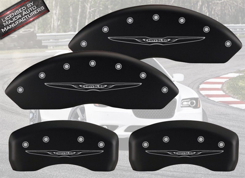 20112014 "Chrysler" 300 C / S Front + Rear Matte MGP Brake Disc Caliper Covers eBay