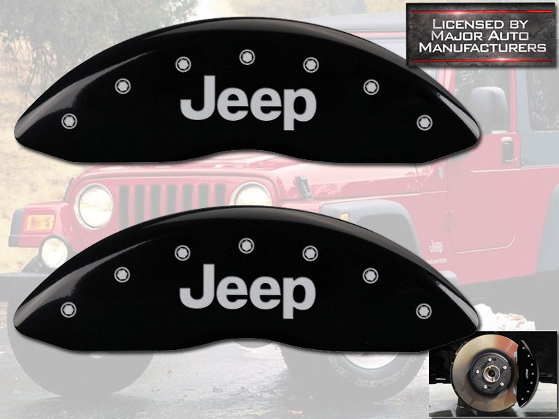 20082015 "Jeep" Compass / Patriot Front Black MGP Brake Disc Caliper