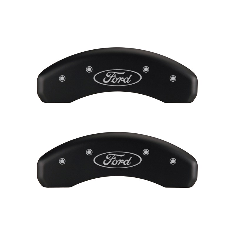 19972004 "Ford" F150 F150 Front Rear Matte Black MGP Brake Disc Caliper Covers eBay