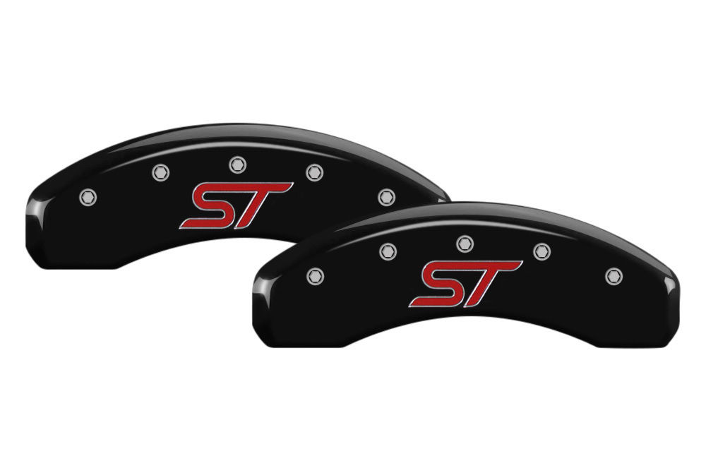 20132015 Ford Focus "ST" Front Rear Black W Bolts MGP Brake Disc