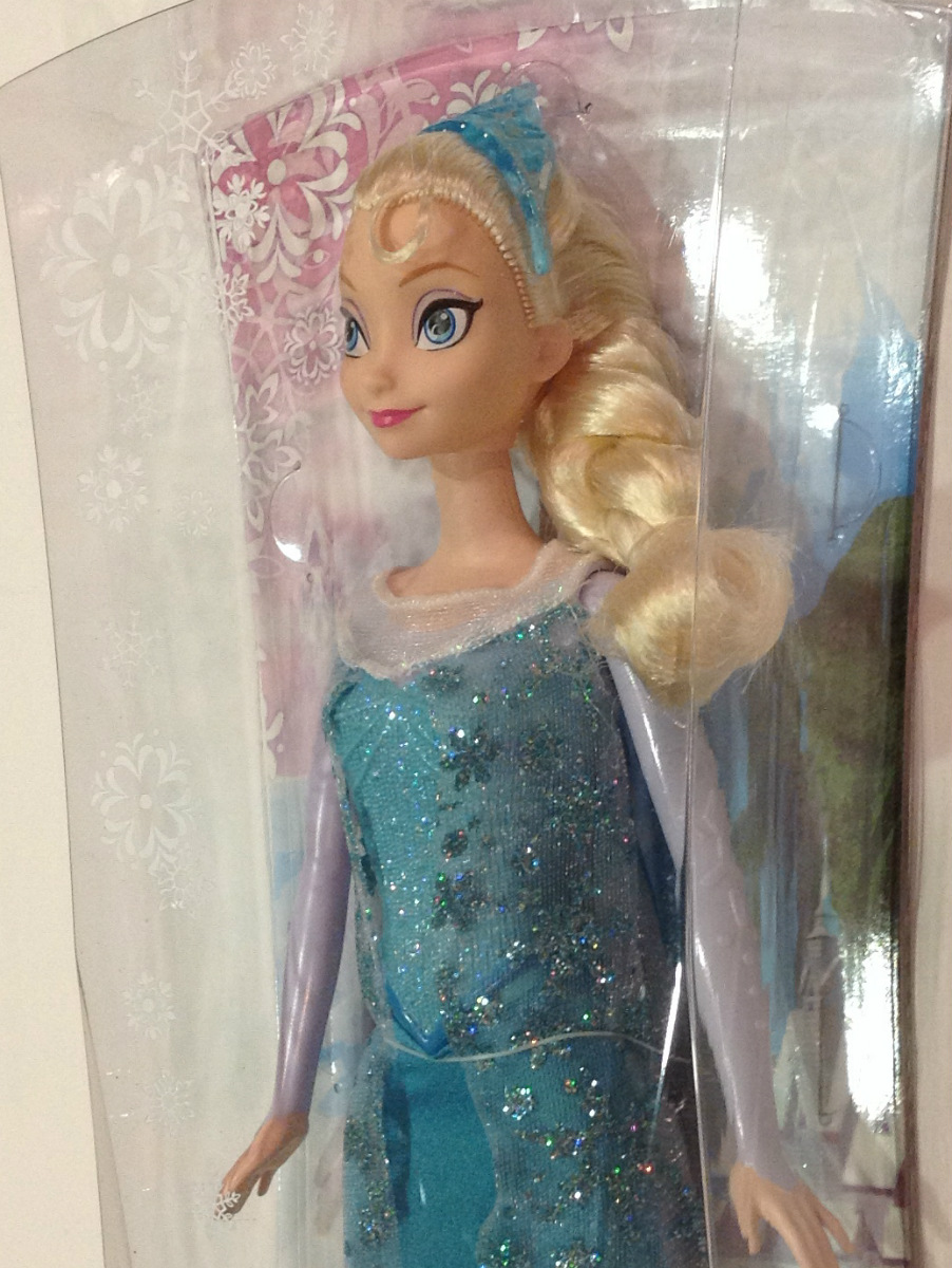 Mattel Disney Frozen Classic Sparkle Princess Elsa Fashion Doll NIP EBay