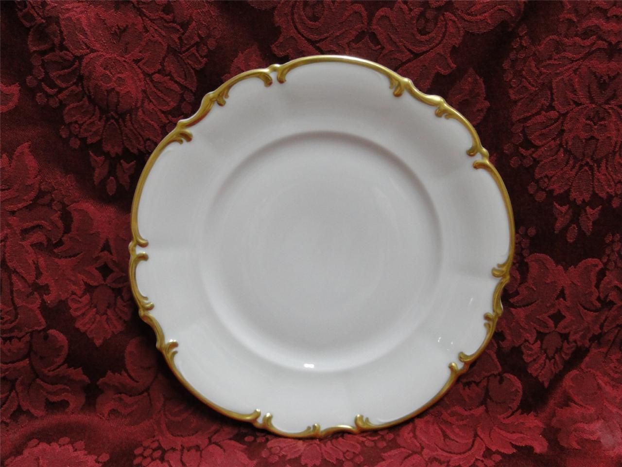 Hutschenreuther Brighton, Sylvia Shape, Gold Trim Salad Plate (s