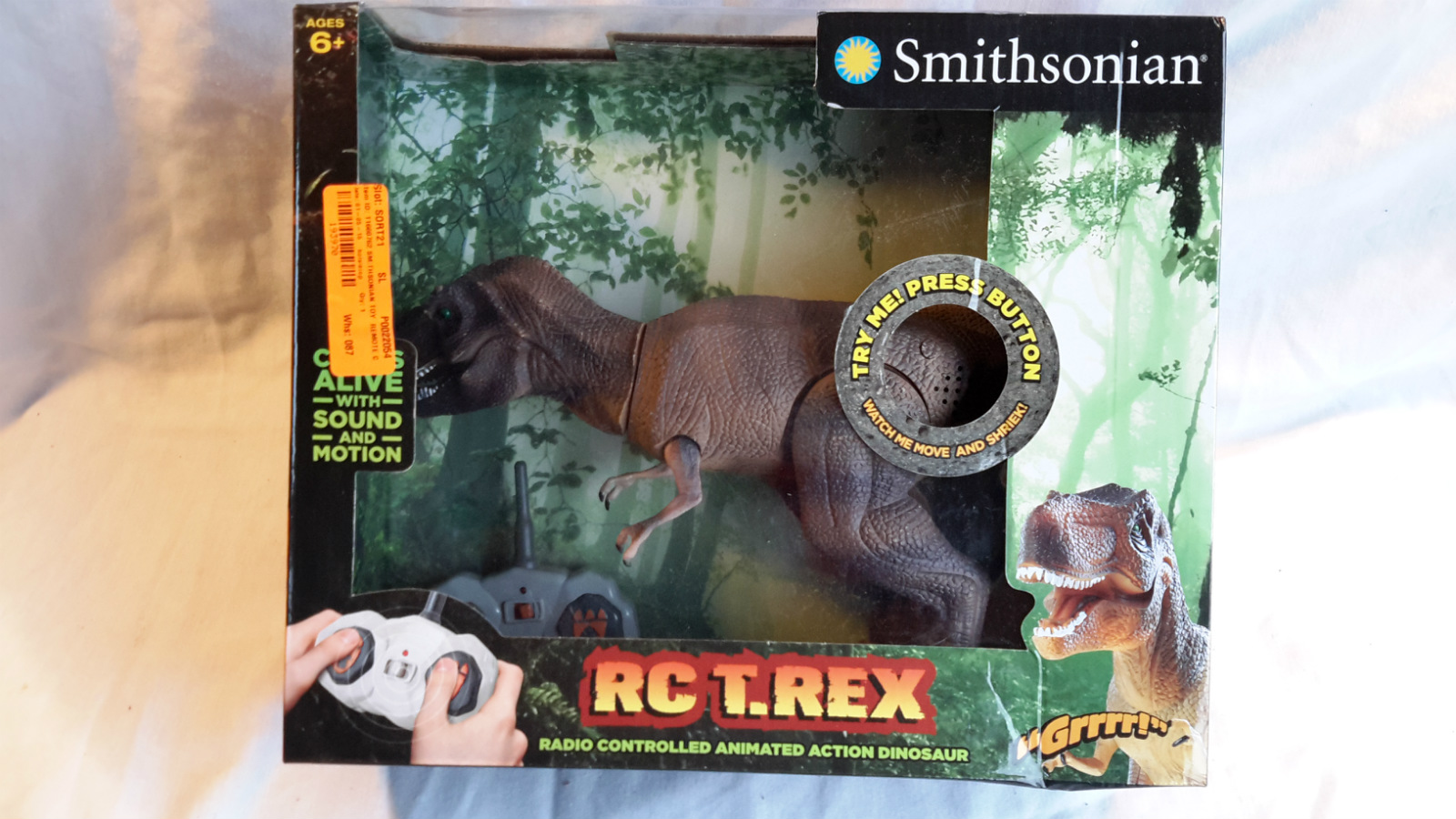 SMITHSONIAN TOY REMOTE CONTROLLED DINOSAUR, You Can Buy It Now
