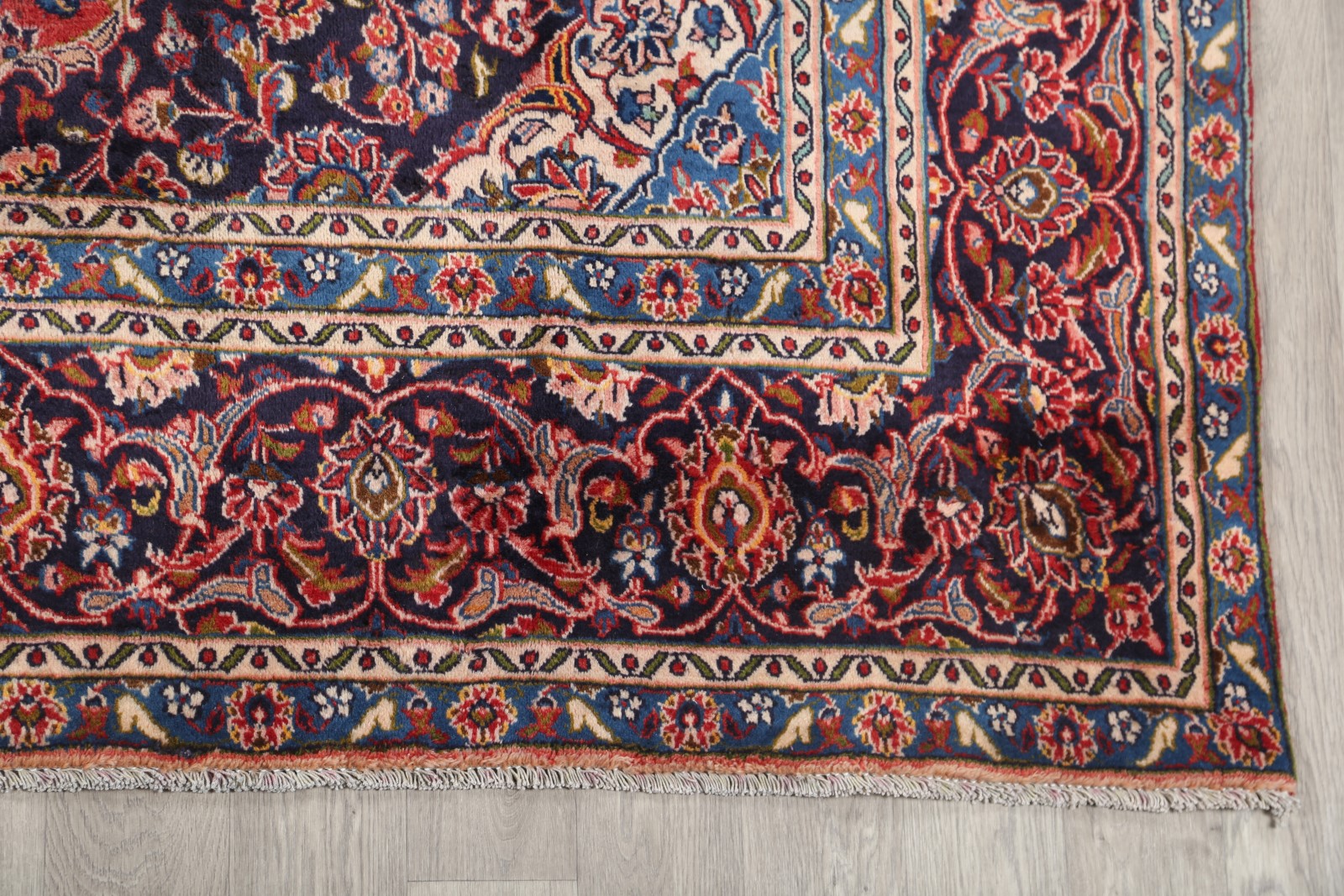 CLEARANCE 9X12 Mashad Persian Area Rug Wool Oriental Carpet 12' 6" x 9