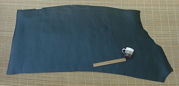 BLACK LEATHER PIECE 8/9 oz Heavy Weight 10 SF #B1202