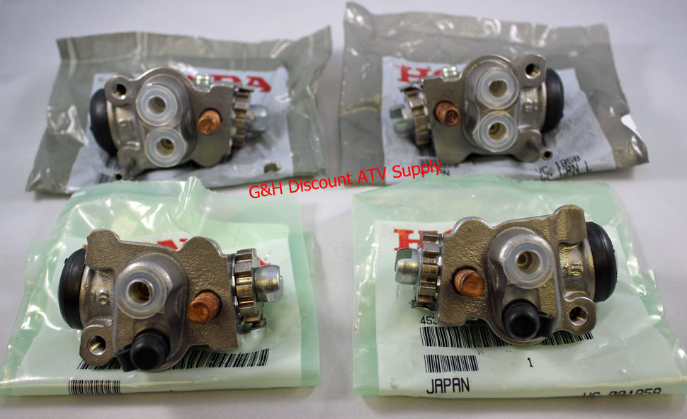 New OE HONDA 20042006 TRX 350 Rancher Front Brake Wheel Cylinders ALL