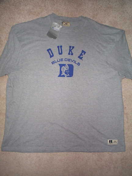 Duke Blue Devils ncaa Basketball Jersey Shirt 5XL - ebay (item 160552851508 end time Mar-30-11 06:49:31 PDT)