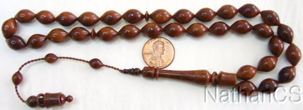 PRAYER BEADS SUBHA TESBIH KUKA SUFI STYLE *EXCEPTIONAL*