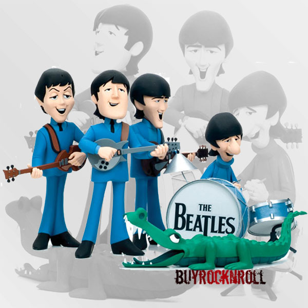 beatles cartoon action figures